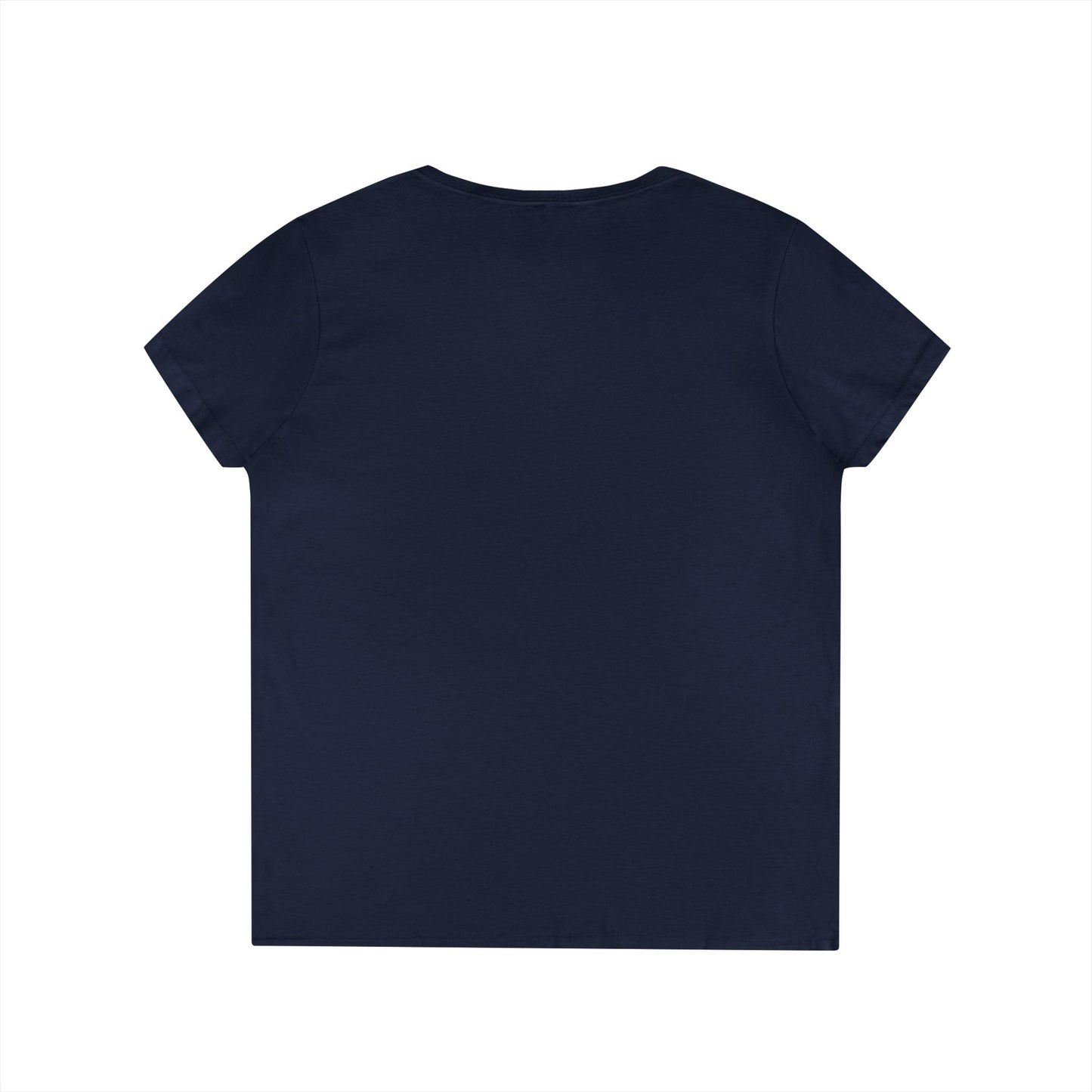 Skull Design Ladies' V-Neck T-Shirt - Trendy & Edgy Graphic Tee