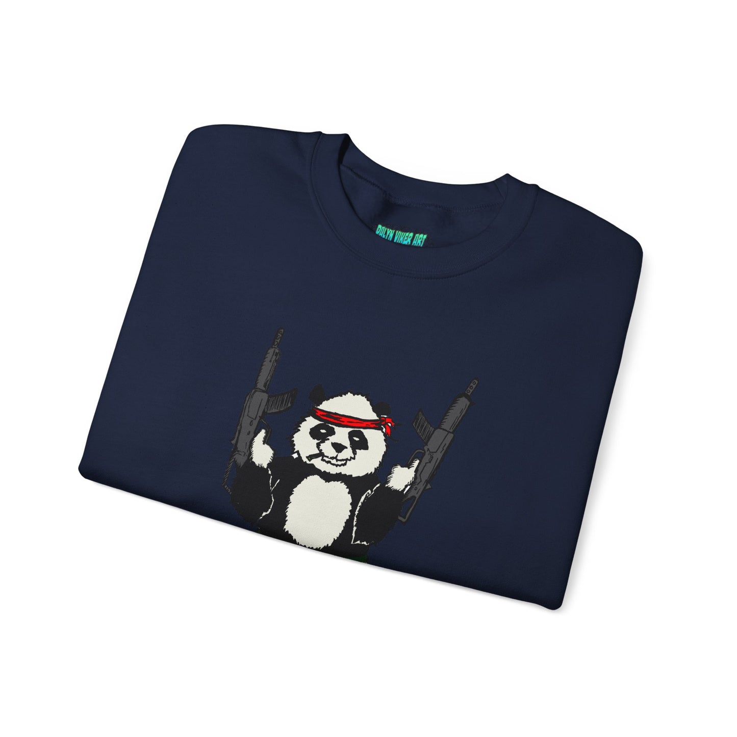 Panda Guns Crewneck Sweatshirt