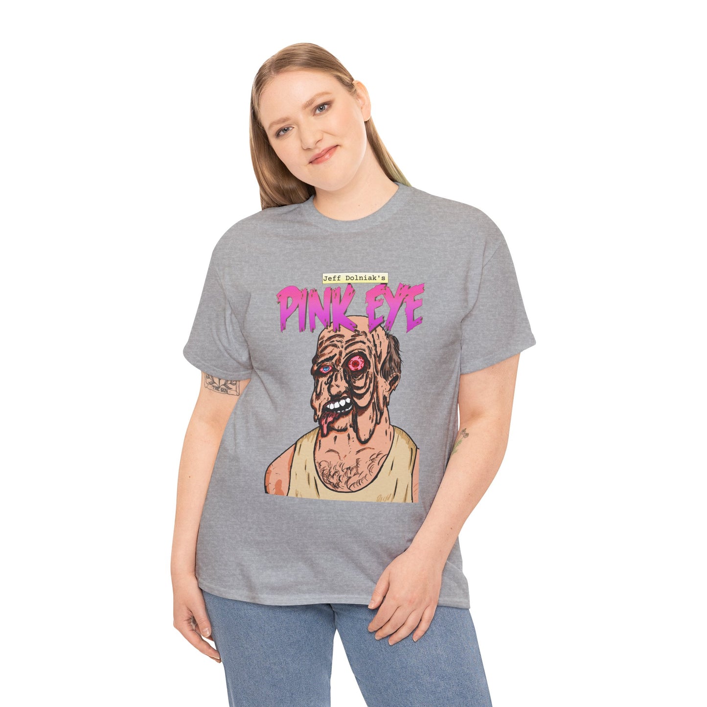 Pink Eye - Body Horror Illustration T-Shirt