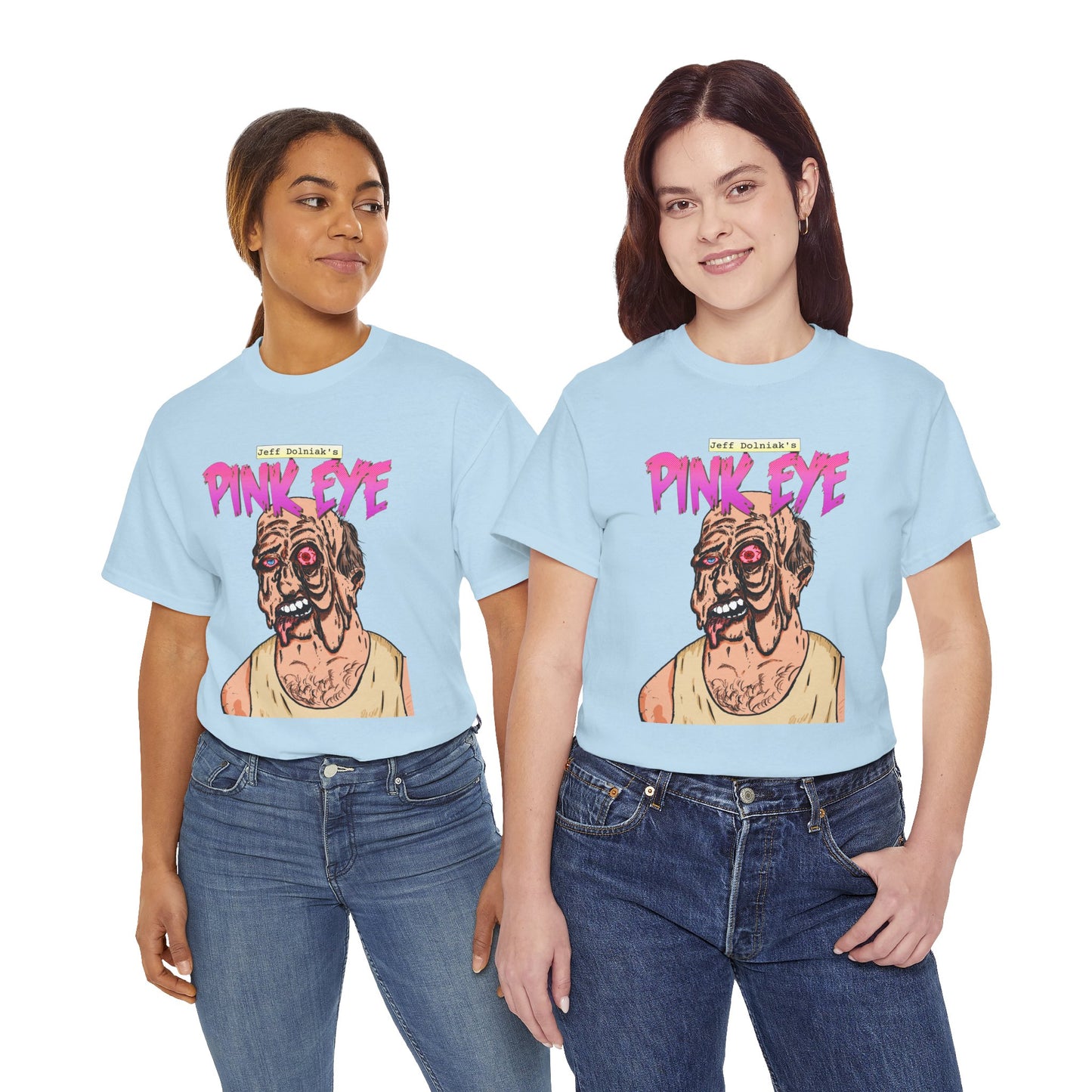 Pink Eye - Body Horror Illustration T-Shirt