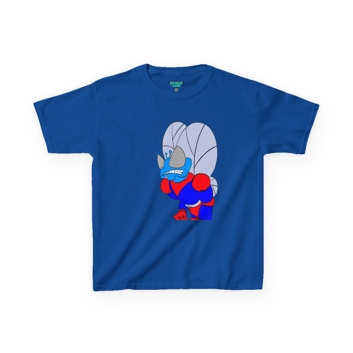 The Astound Astro-Fly - Ready for the Next Case - Playful Cartoon Kids Tee - Fun and Colorful Design