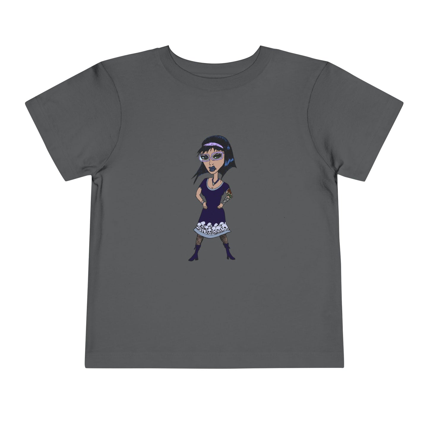 Goth Girl Toddler Tee