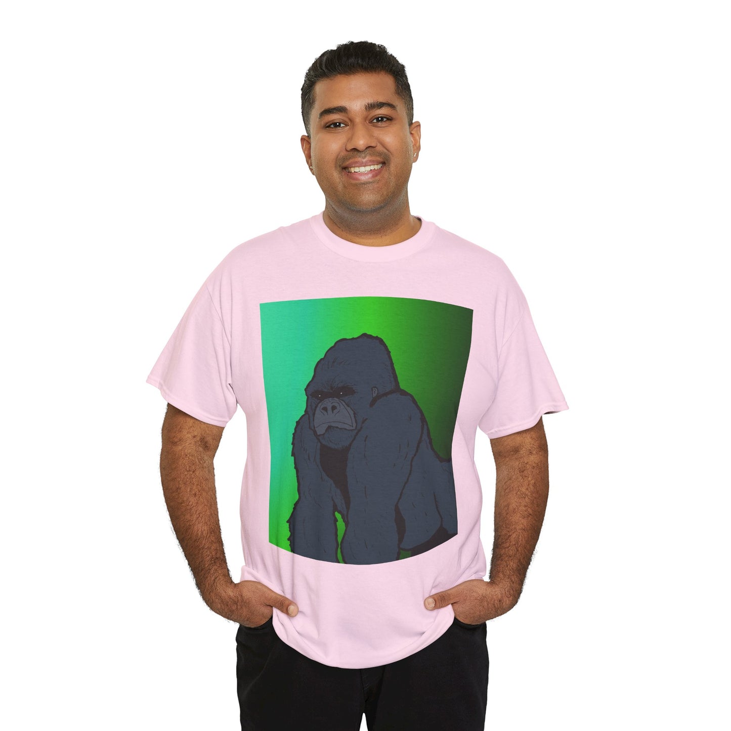 Gorilla Portrait Tee – Graphic Ape Illustration T-Shirt