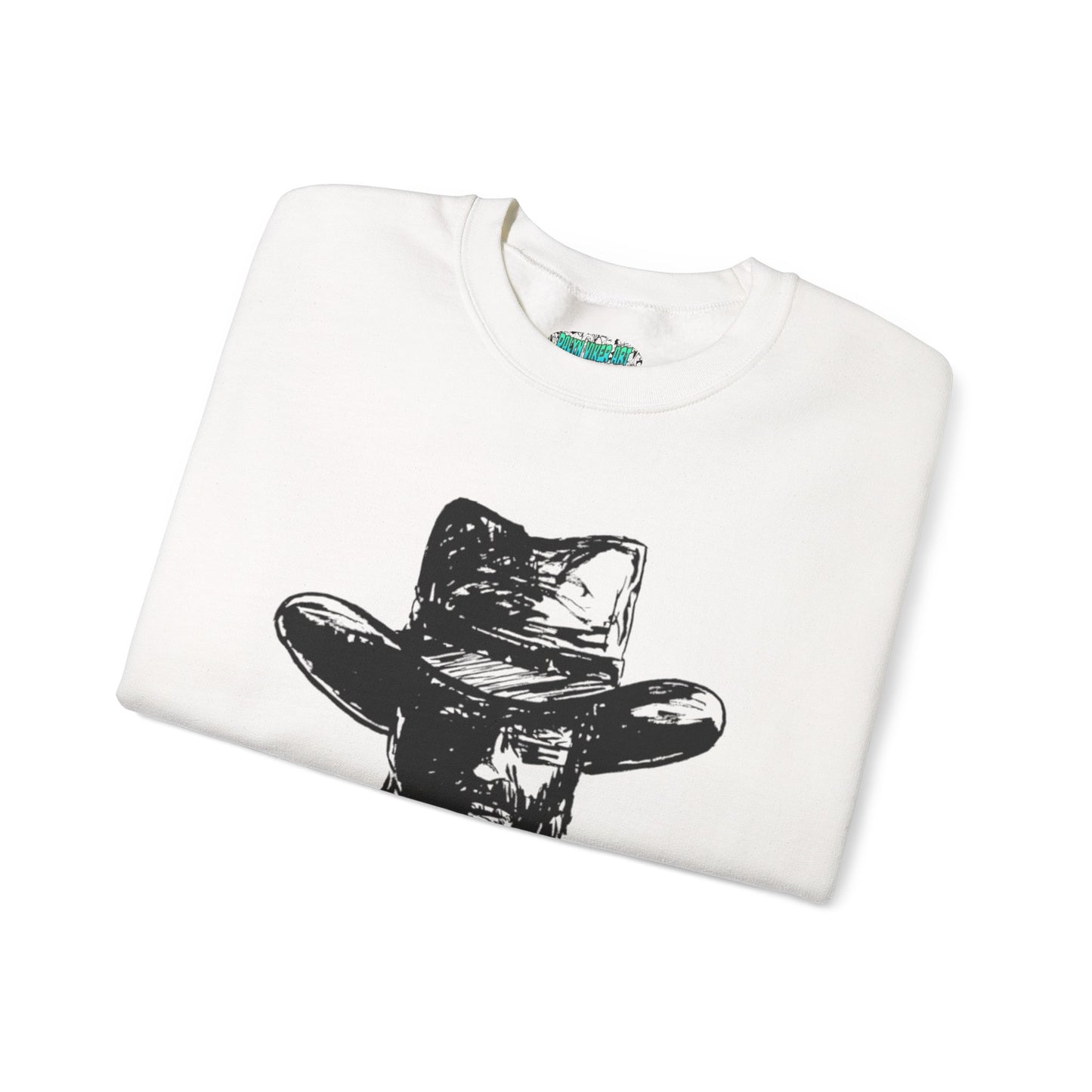 Cowboy Graphic Crewneck Sweatshirt