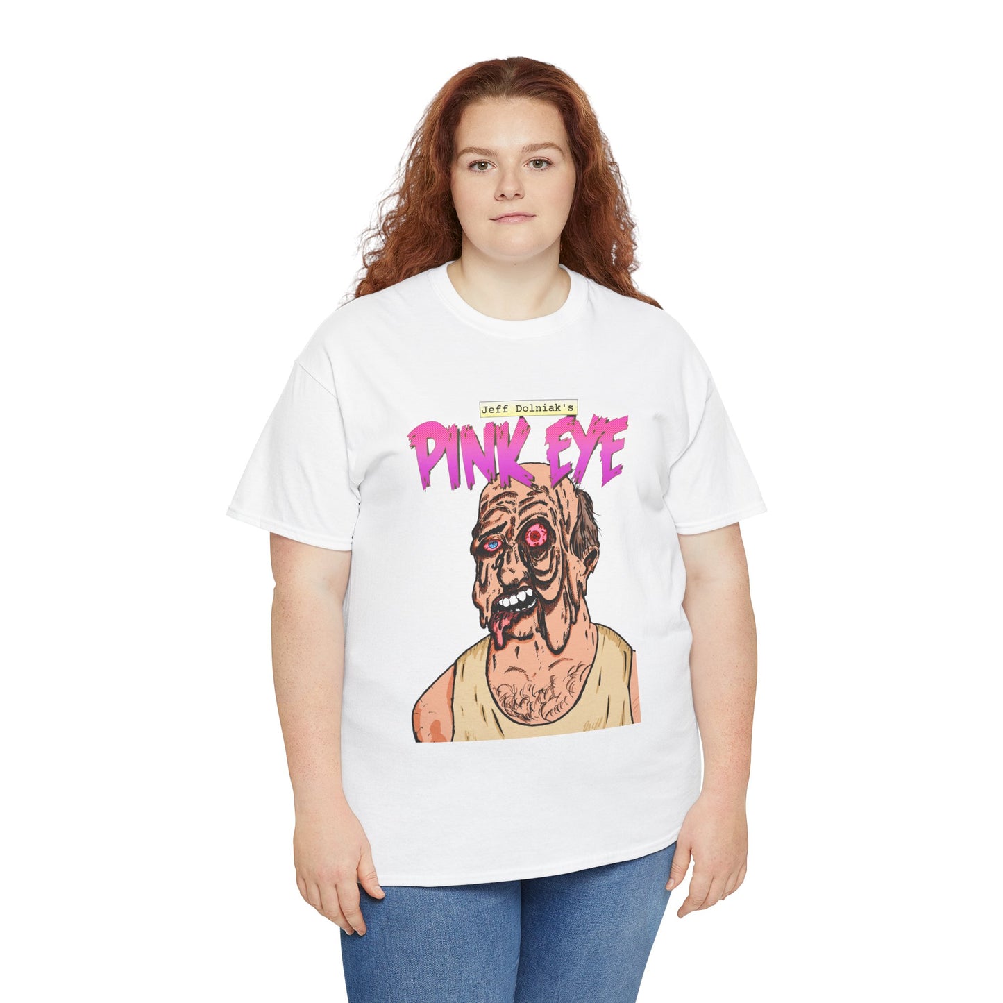 Pink Eye - Body Horror Illustration T-Shirt