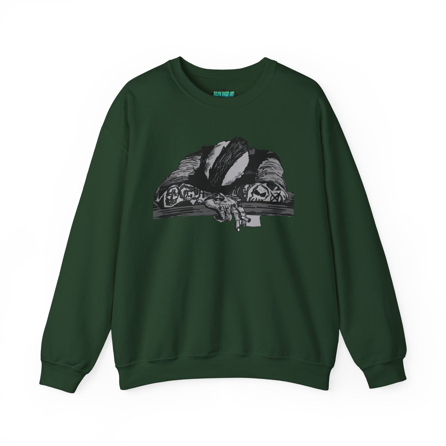 Punk and Done Graphic Crewneck Sweatshirt for Everyday Comfort