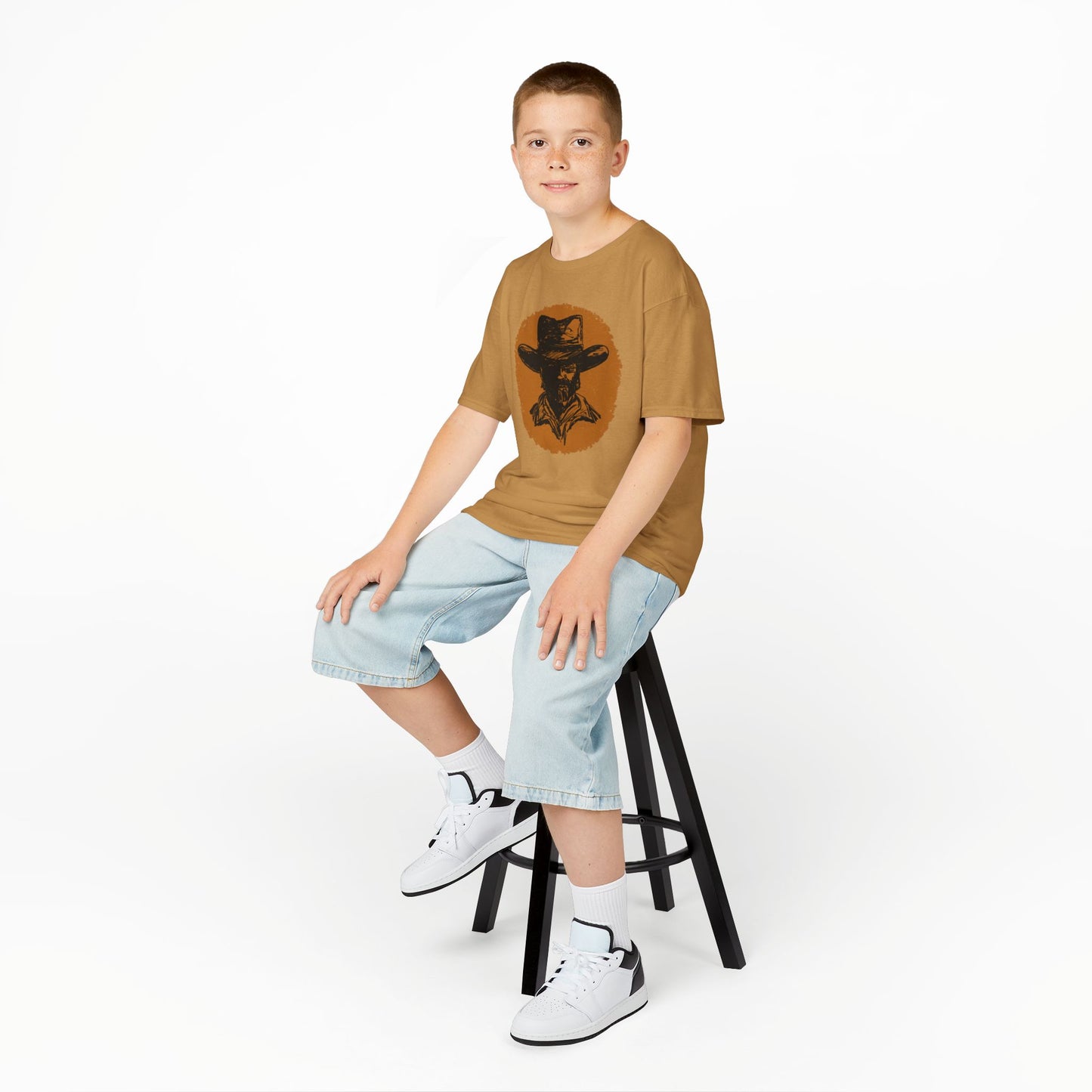 Southwestern Cowboy Kids Heavy Cotton™ Tee