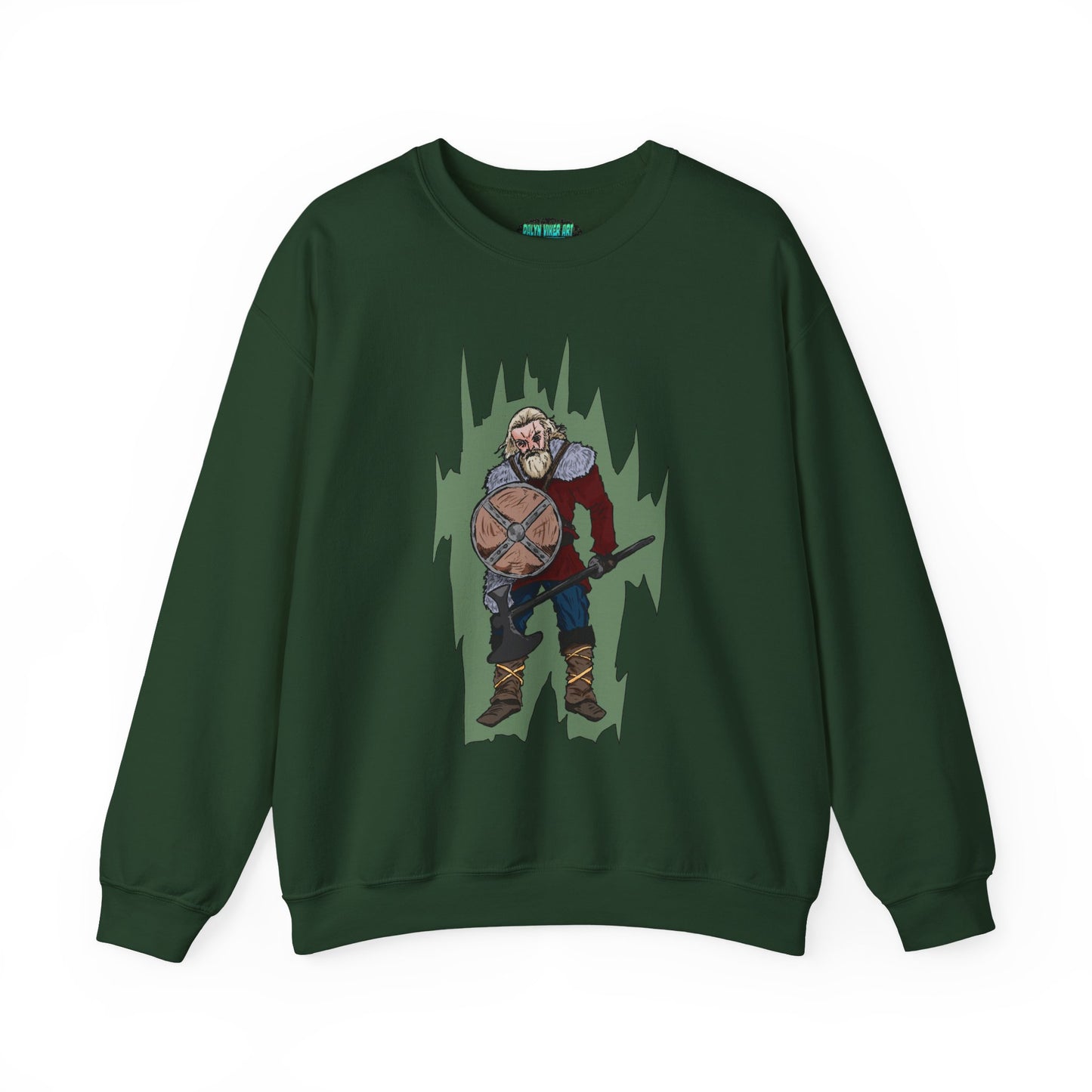 Viking Warrior Sweatshirt - Unisex Heavy Blend Crewneck
