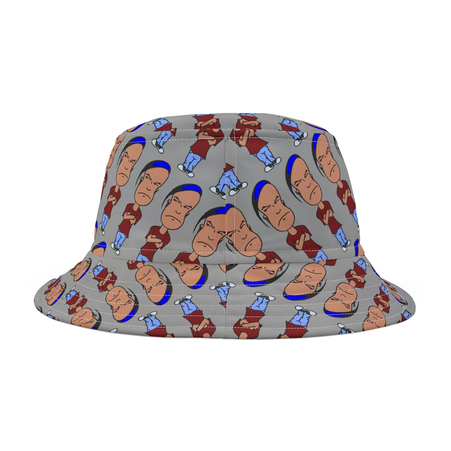 Playful Bucket Hat for Fun-Loving Individuals, Summer Accessory, Unique Gift, Festival Wear, Casual Style, Streetwear Statement