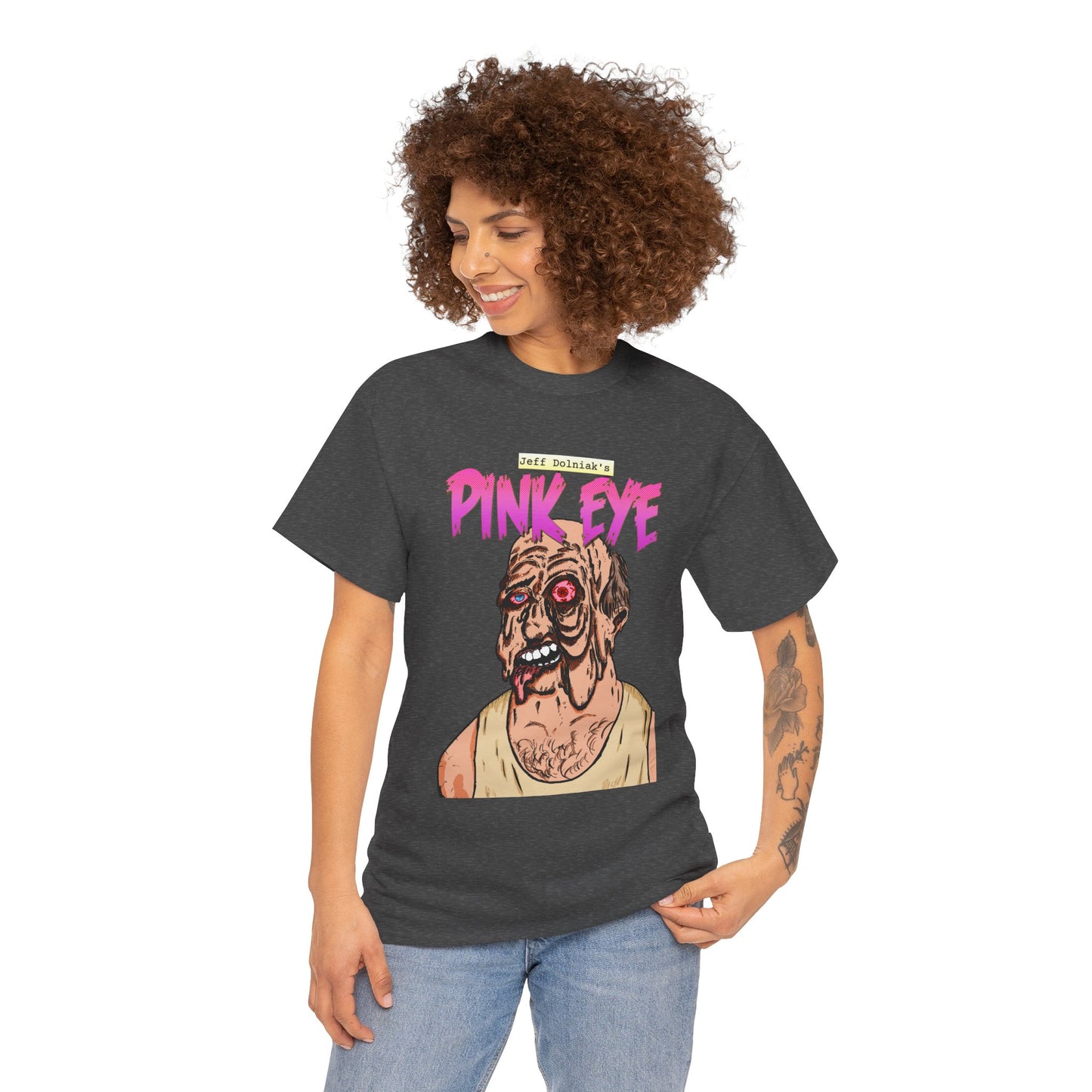 Pink Eye - Body Horror Illustration T-Shirt
