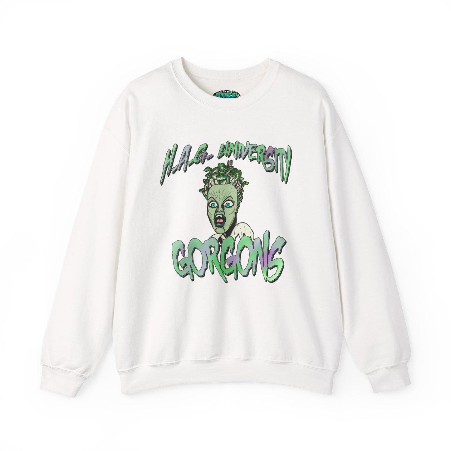 HAG University GORGONS Crewneck Sweatshirt – Unisex Heavy Blend