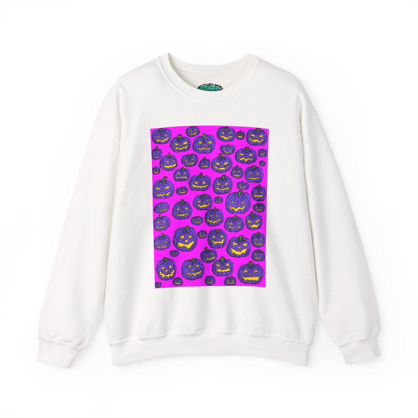 Halloween Pumpkin Crewneck Sweatshirt