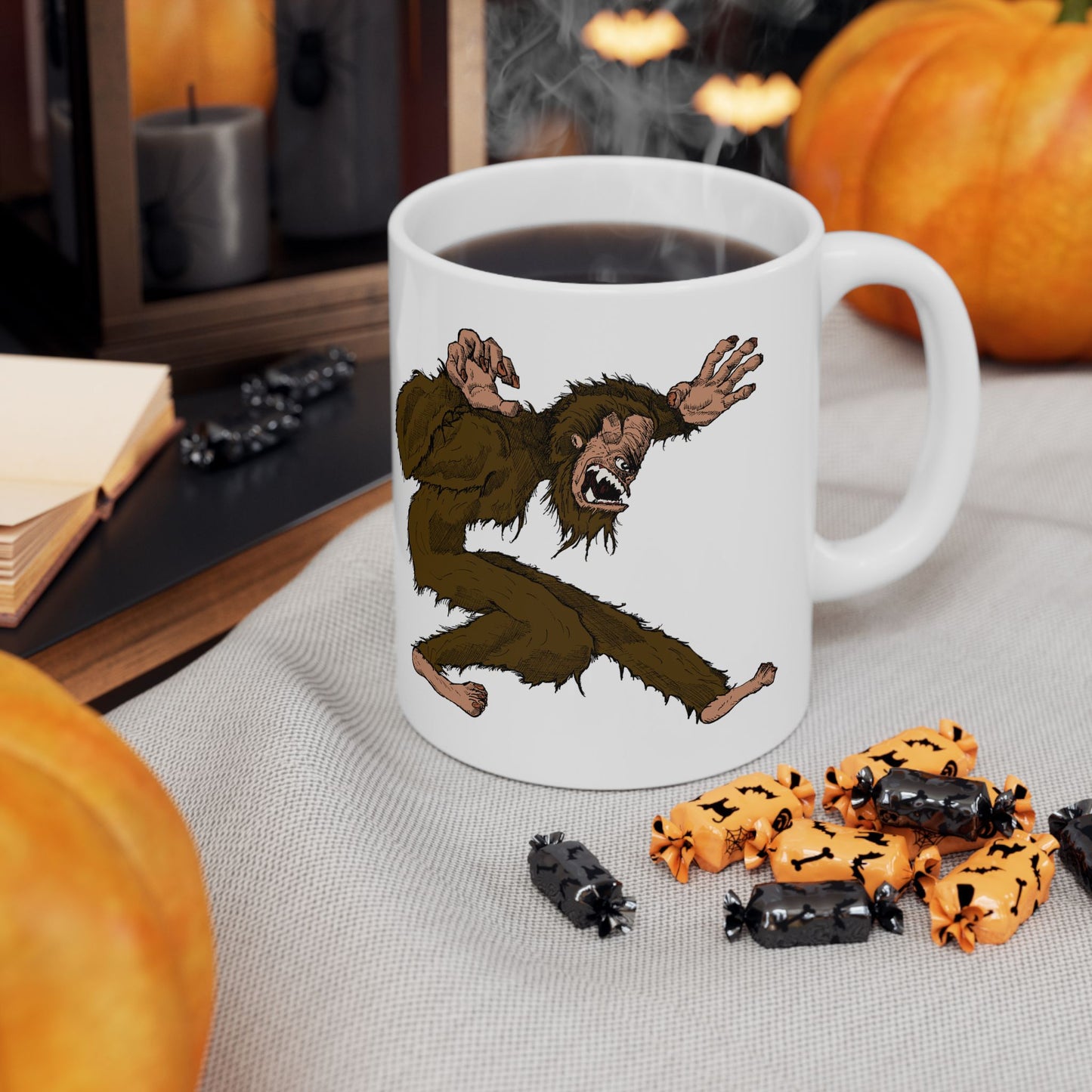 Berserker Bigfoot Ceramic Mug, (11oz)