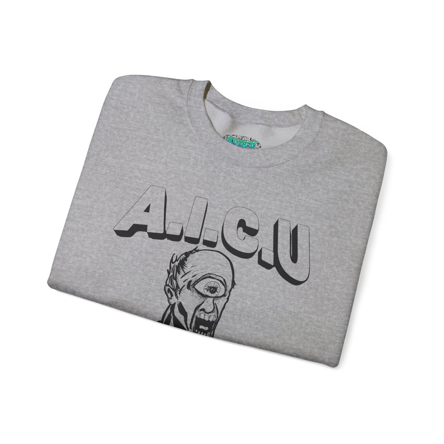 Vintage AICU Cyclops Crewneck Sweatshirt for Unique Style