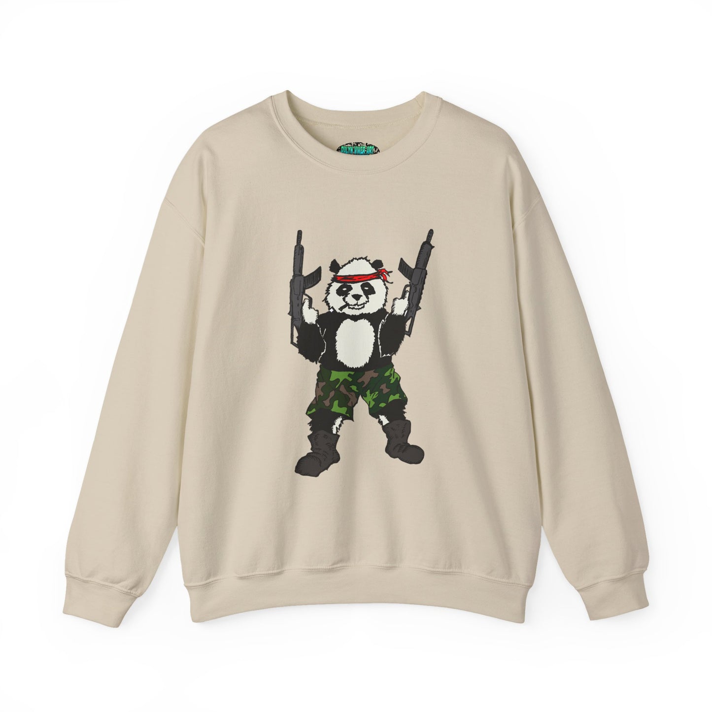 Panda Guns Crewneck Sweatshirt