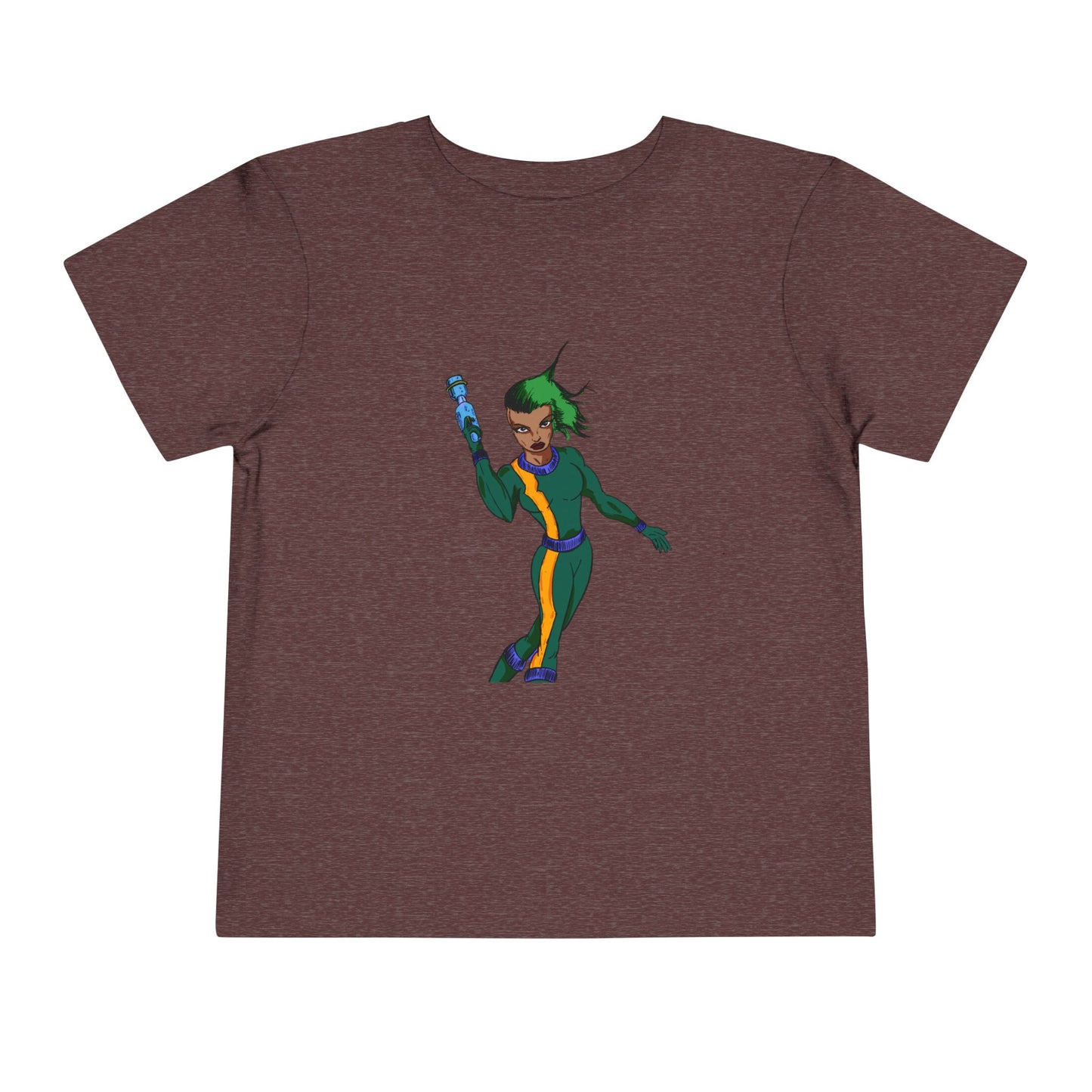 Toddler Tee — Colorful Space Hero Graphic