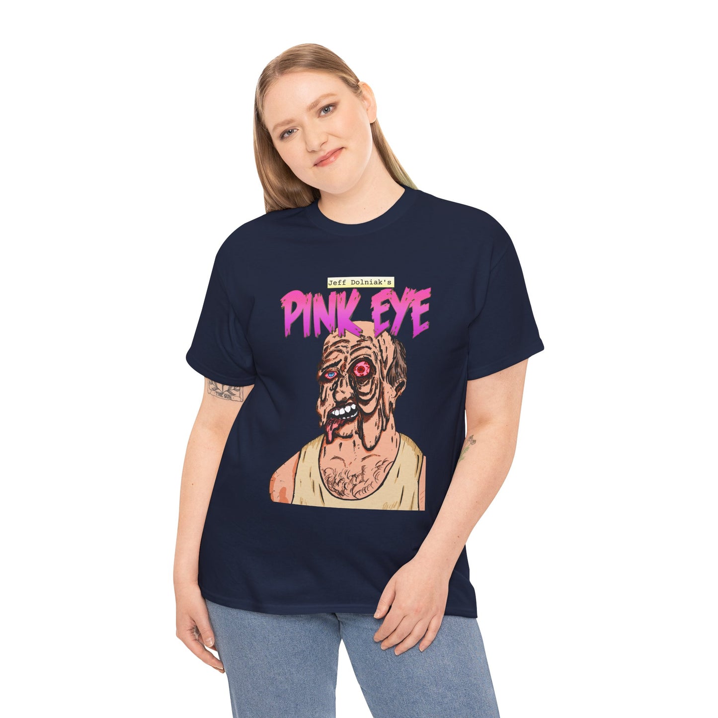 Pink Eye - Body Horror Illustration T-Shirt