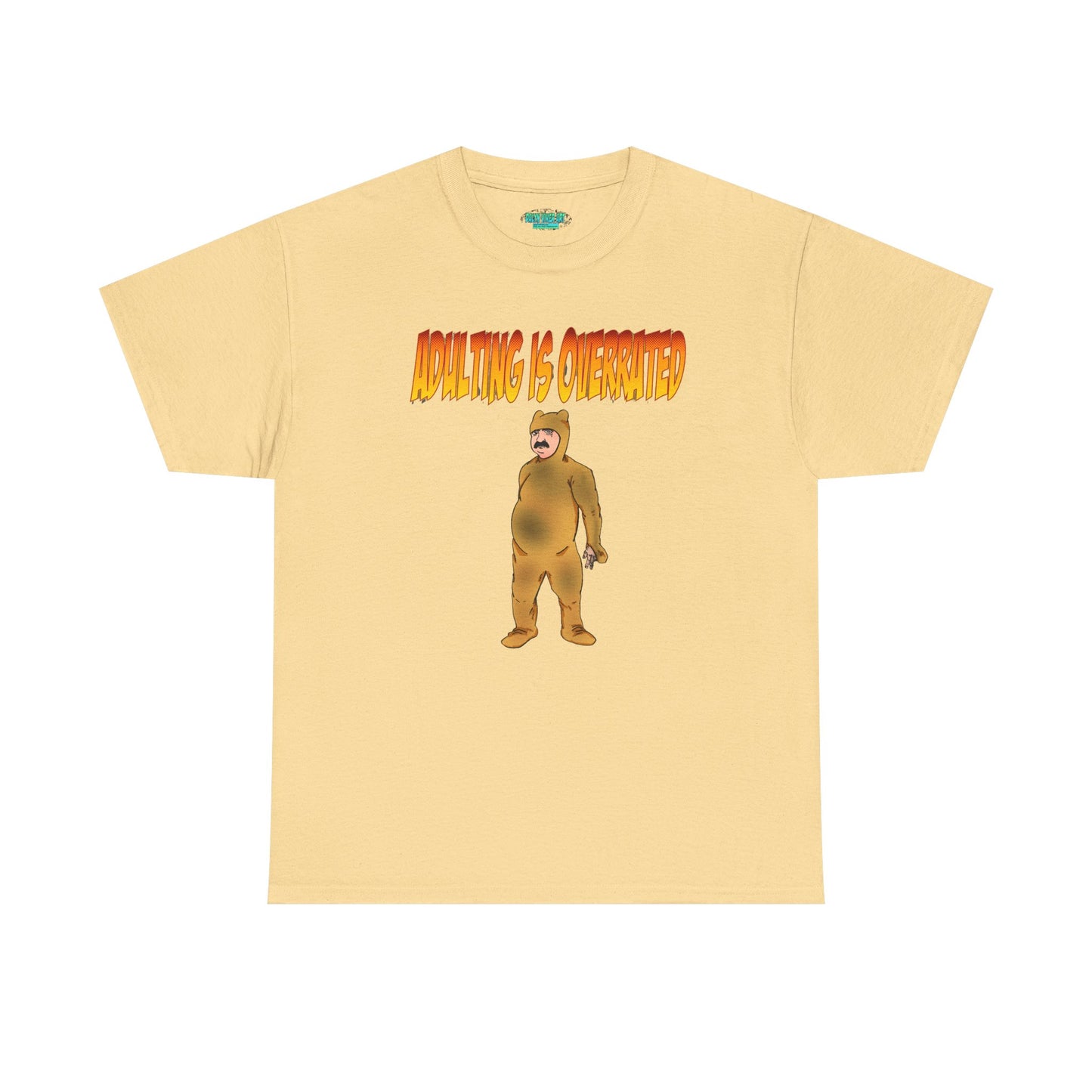 Funny Adulting is Overrated Unisex Heavy Cotton Tee