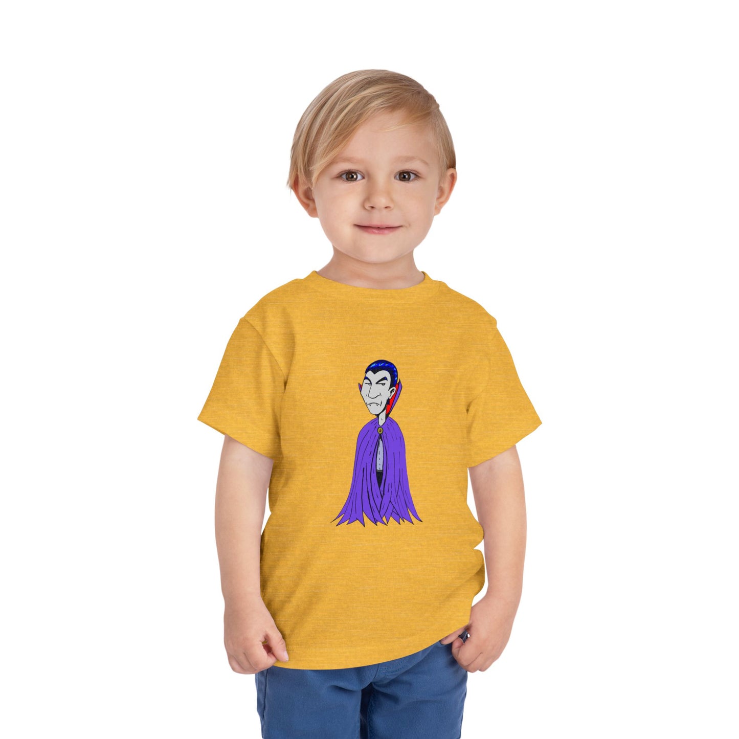 Toddler Tee — Cute Cartoon Vampire Graphic Shirt for Kids