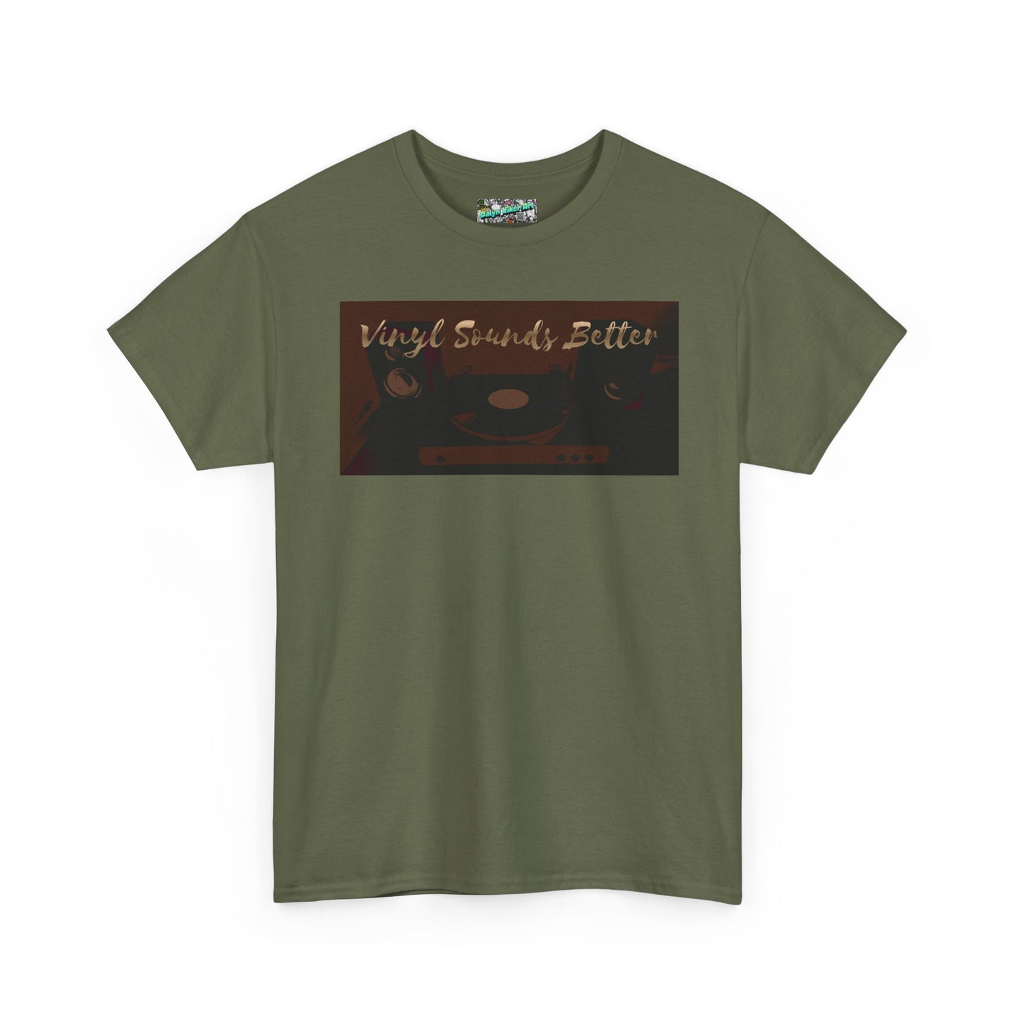 Vinyl Sounds Better T-Shirt — Retro Record Player Tee for Music Lovers
