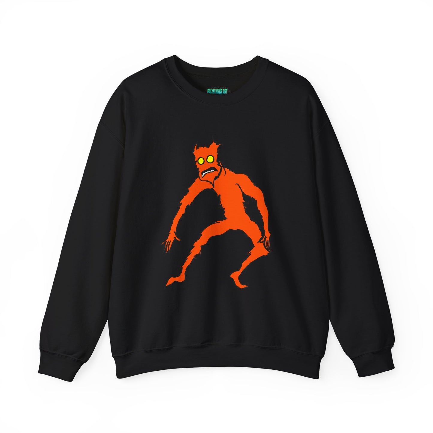 Spooky Monster Crewneck Sweatshirt