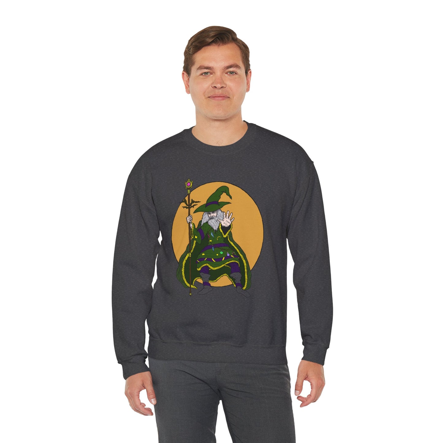 Wizard-Themed Unisex Crewneck Sweatshirt