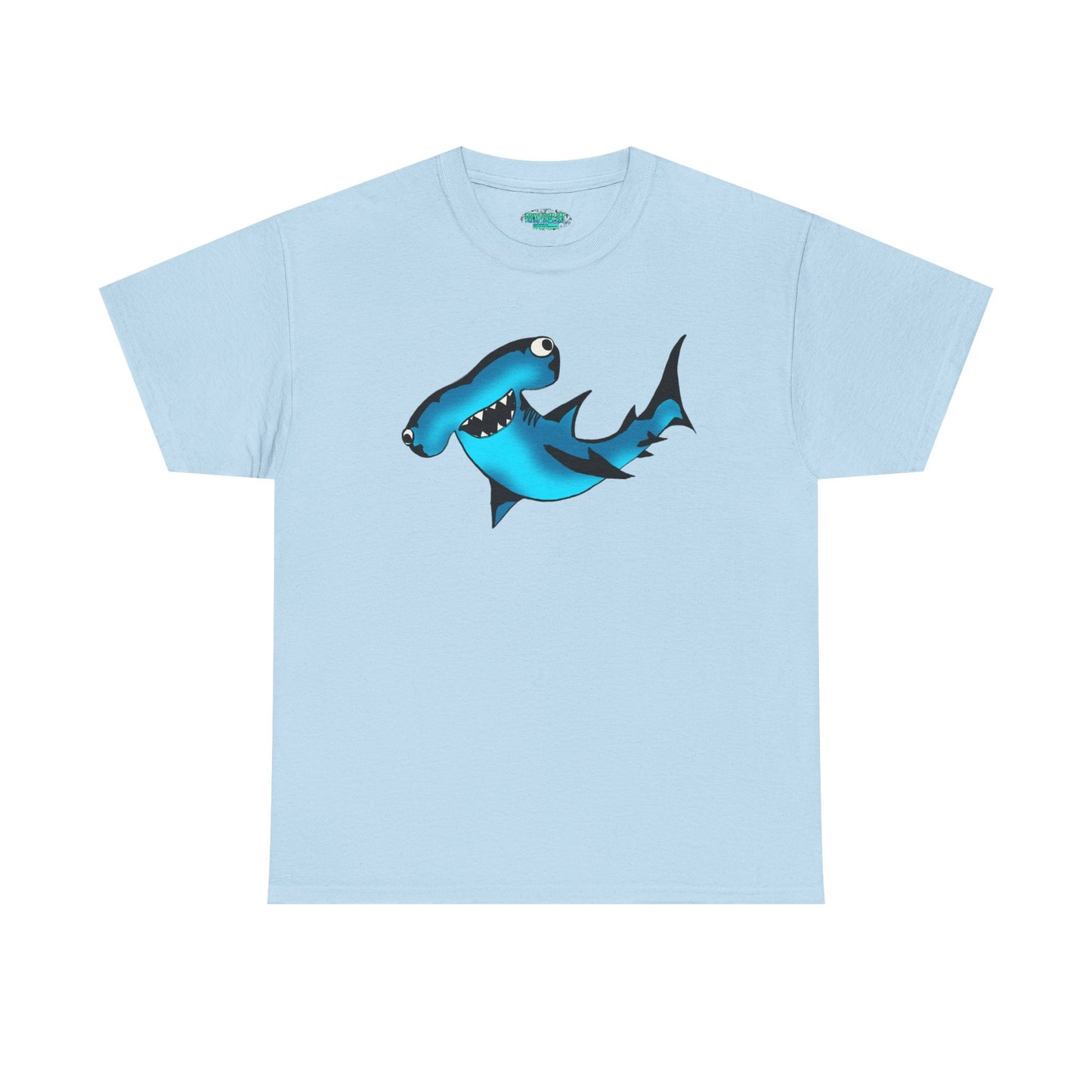 Funny Shark Unisex Heavy Cotton Tee - Perfect Summer Casual Wear