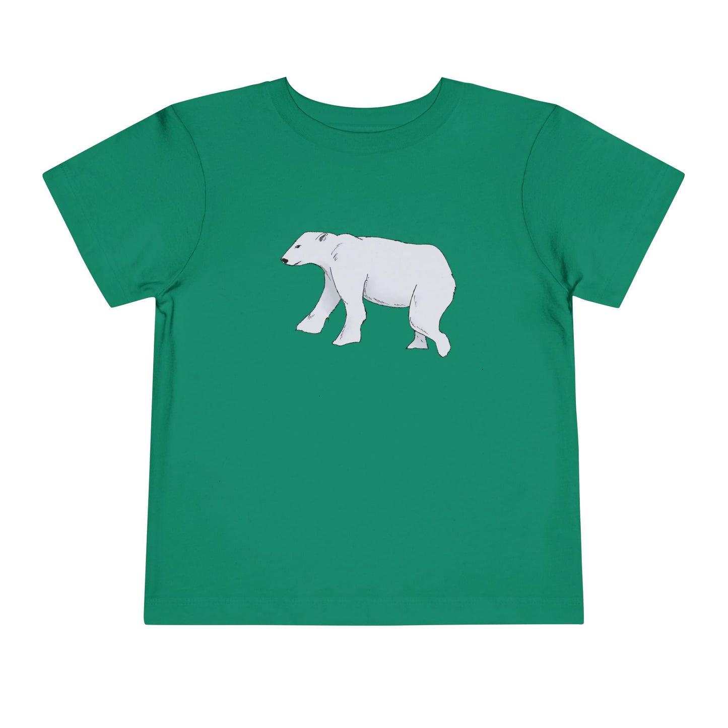 Polar Bear Toddler Tee — Cute Arctic Animal Shirt for Kids