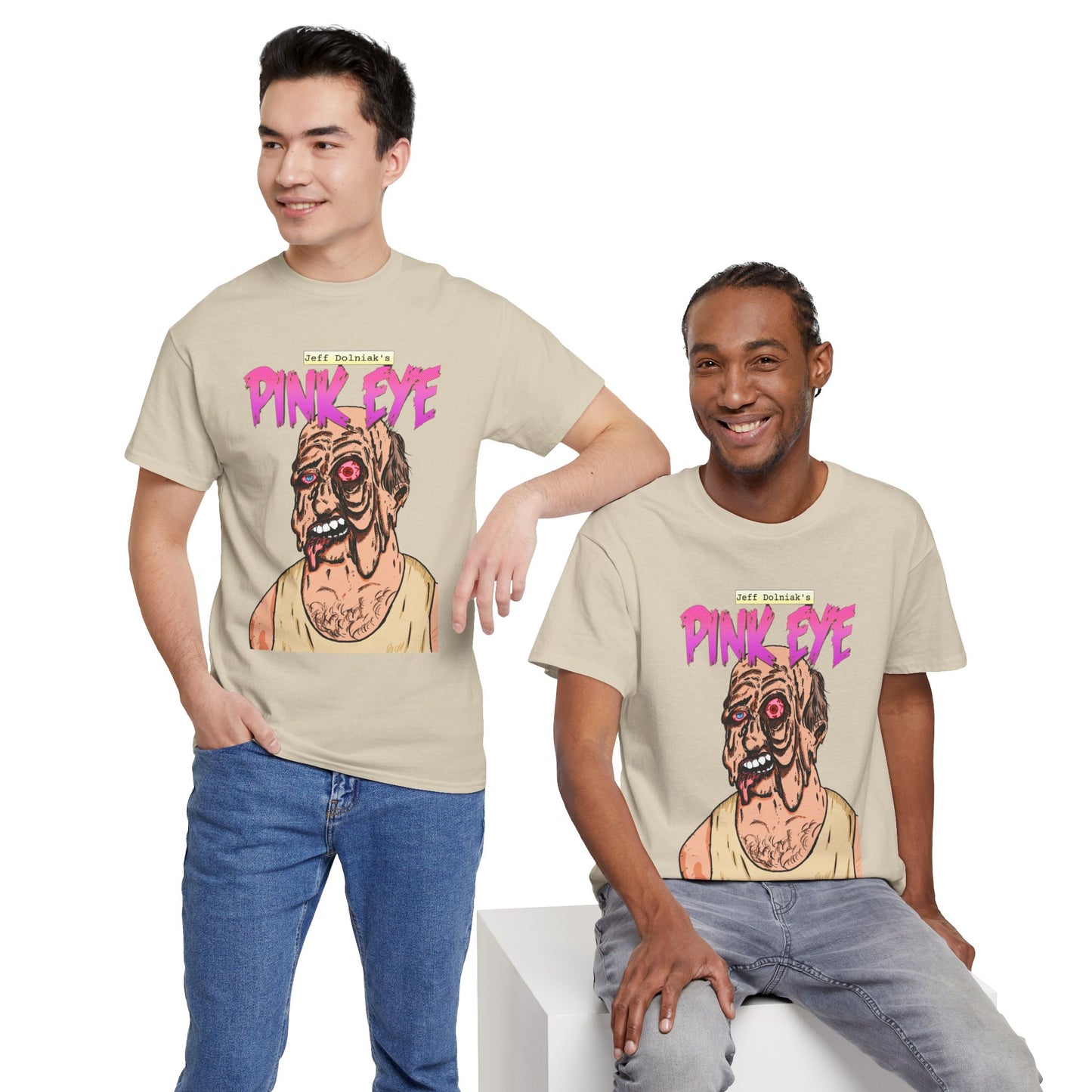 Pink Eye - Body Horror Illustration T-Shirt