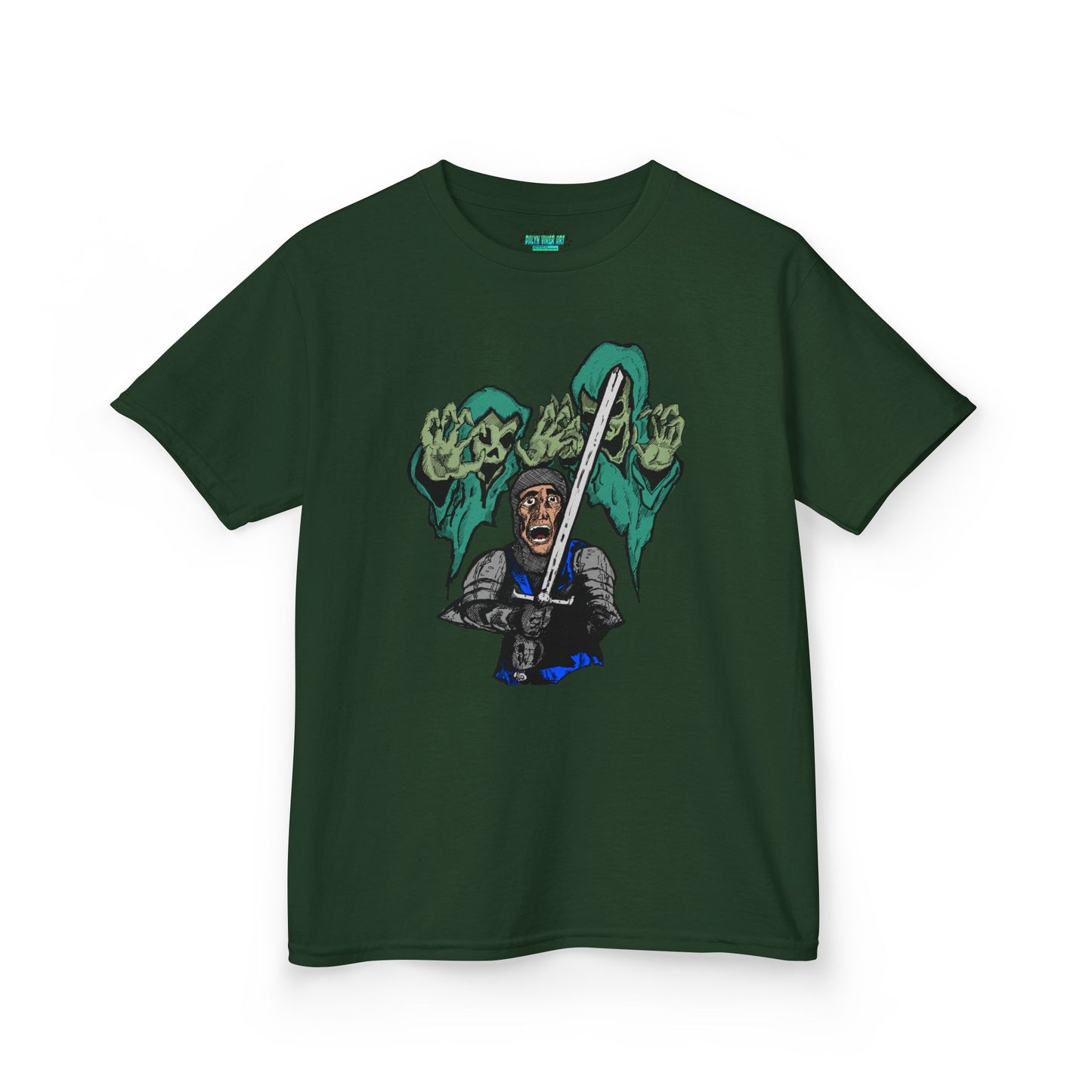 Knight Fright - Kids Knight Graphic Tee - Adventure Awaits!