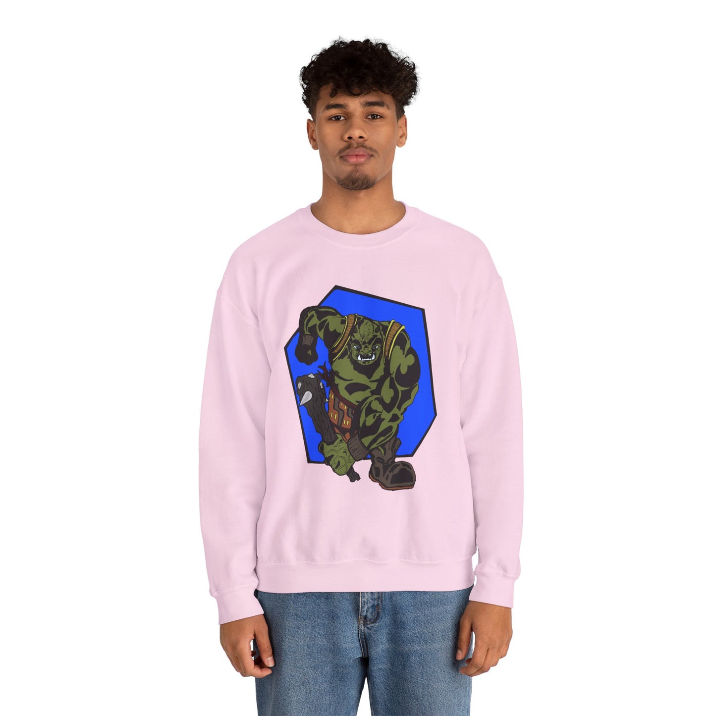 Rampaging Ogre Crewneck Sweatshirt for Marvel Fans