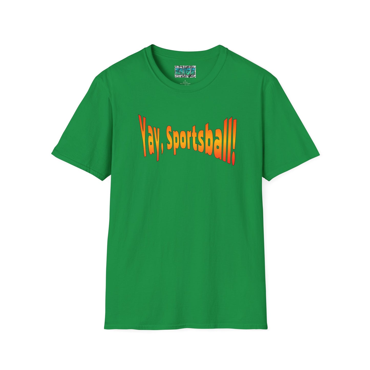 Yay, Sportsball!!!  Unisex Softstyle T-Shirt