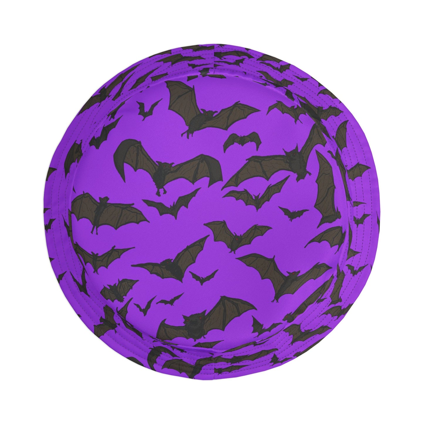Vibrant Bats Bucket Hat, Stylish Summer Hat, Casual Beachwear, Trendy Headwear for Festivals, Gift for Animal Lovers