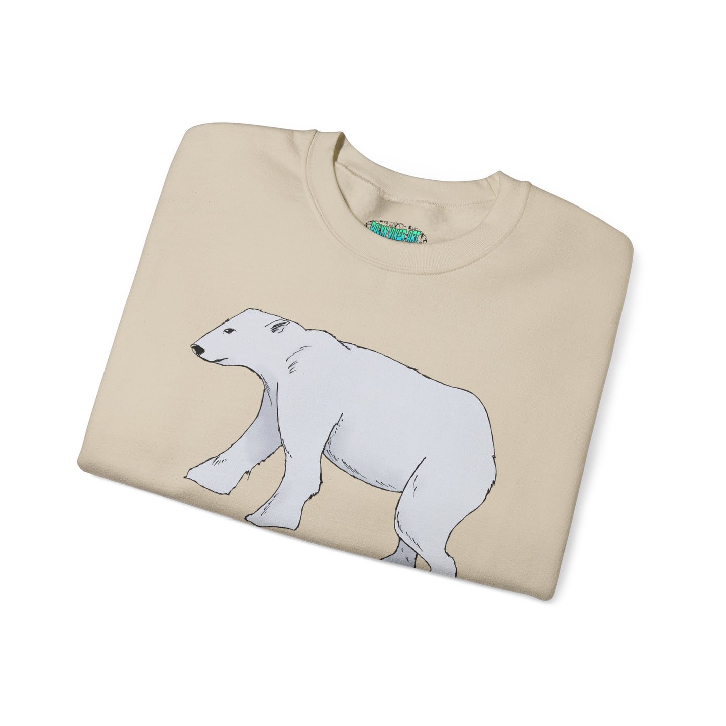 Cozy Polar Bear Crewneck Sweatshirt