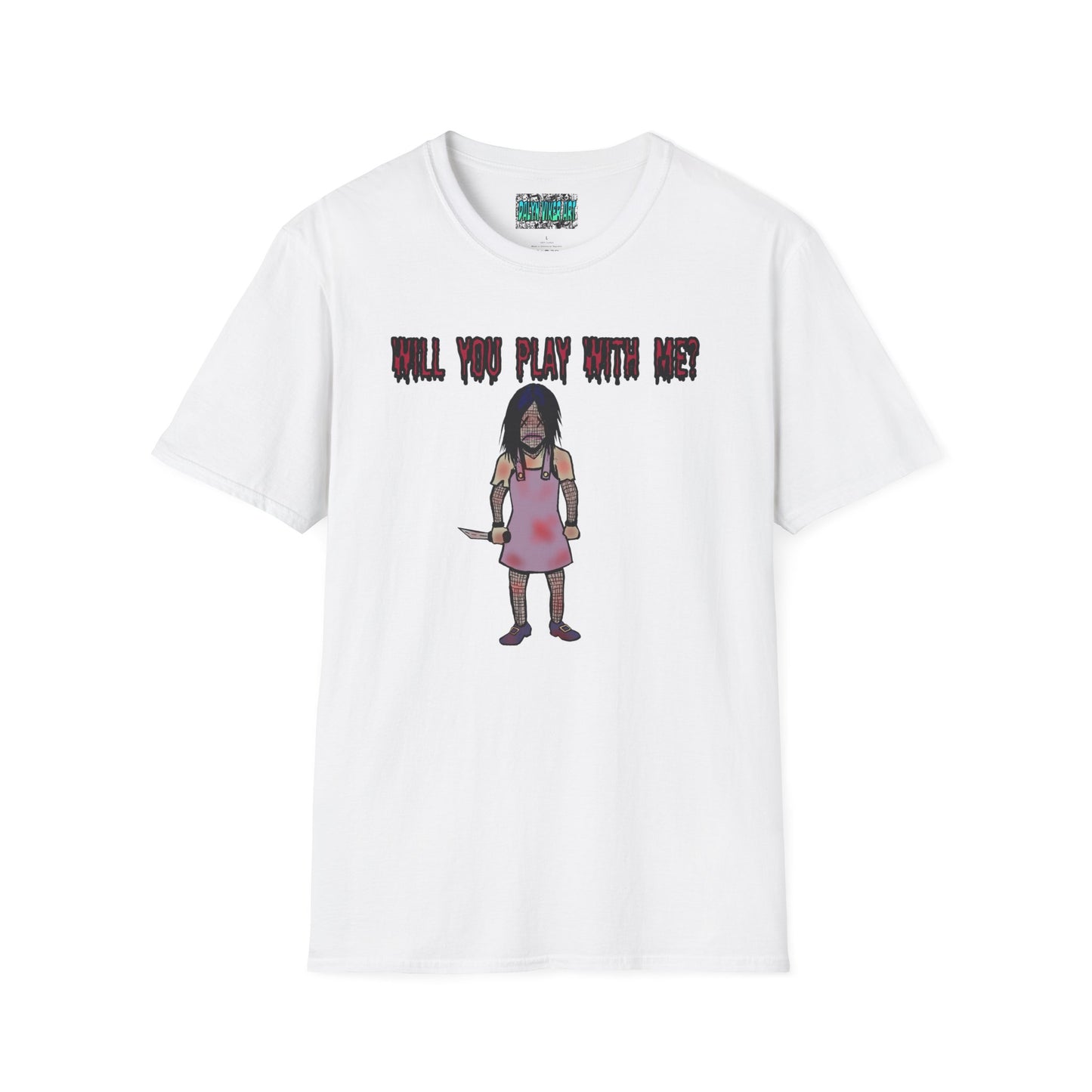 Will You Play With Me?  Unisex Softstyle T-Shirt