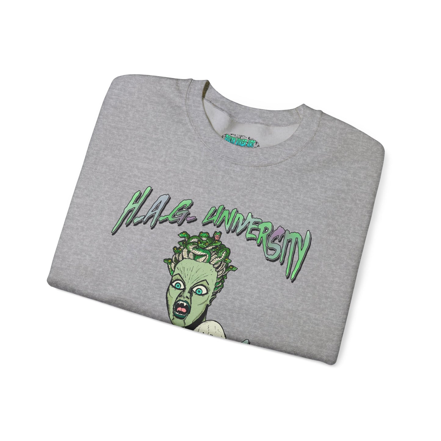 HAG University GORGONS Crewneck Sweatshirt – Unisex Heavy Blend