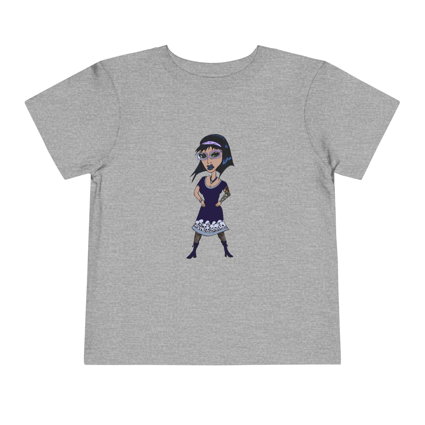 Goth Girl Toddler Tee