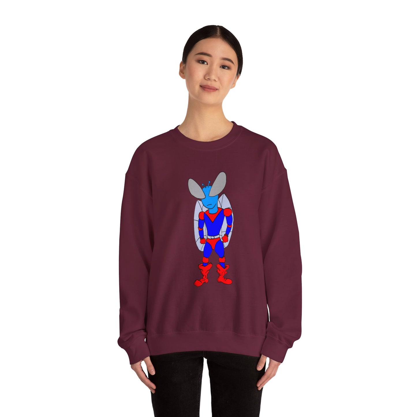 Superhero Agent 501 Unisex Heavy Blend™ Crewneck Sweatshirt