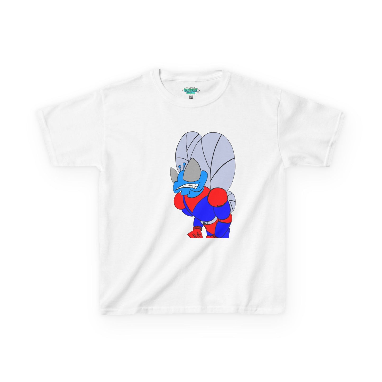 The Astound Astro-Fly - Ready for the Next Case - Playful Cartoon Kids Tee - Fun and Colorful Design