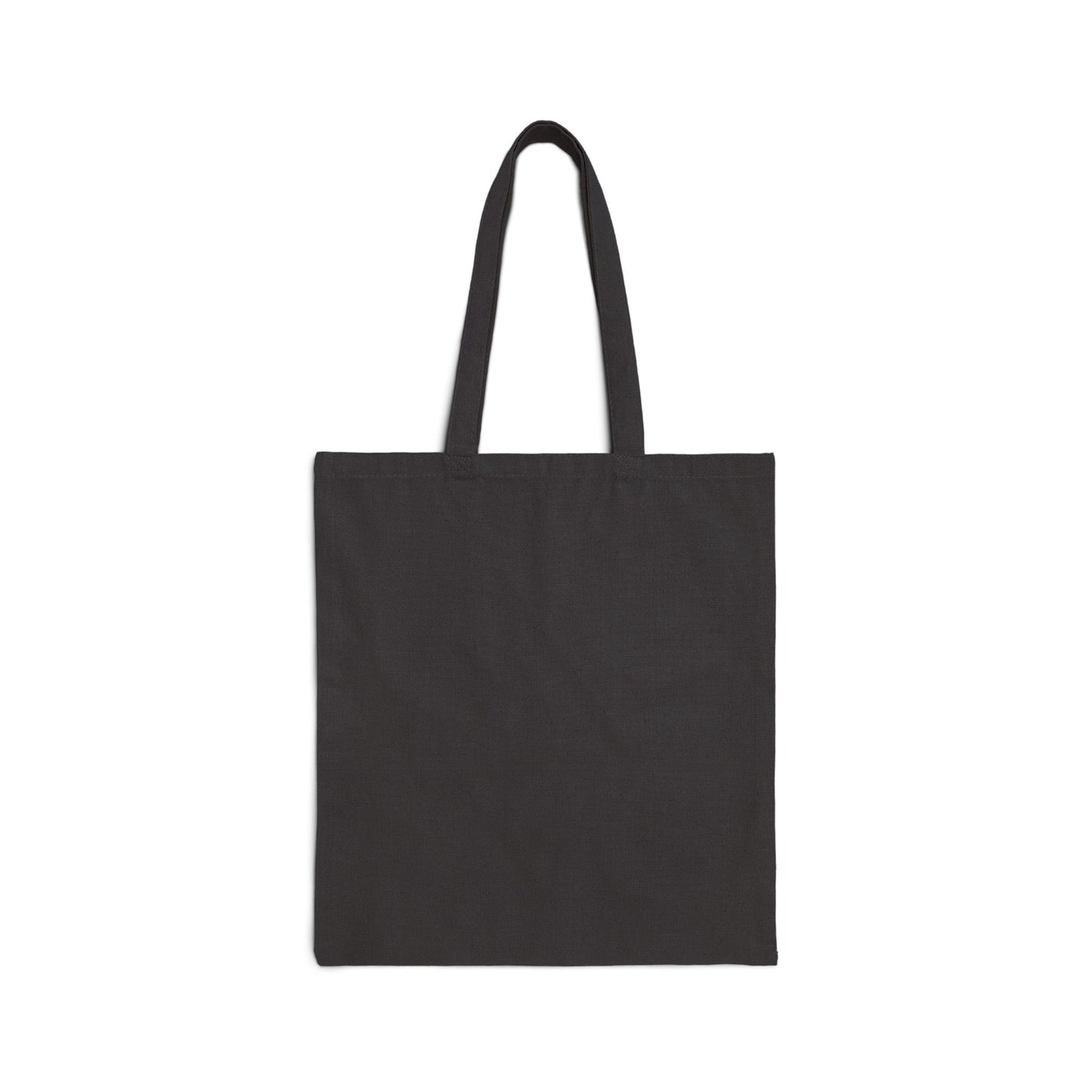 Cowboy Musician Tote Bag — Silhouette Guitarist Colorful Retro Circles Canvas Tote