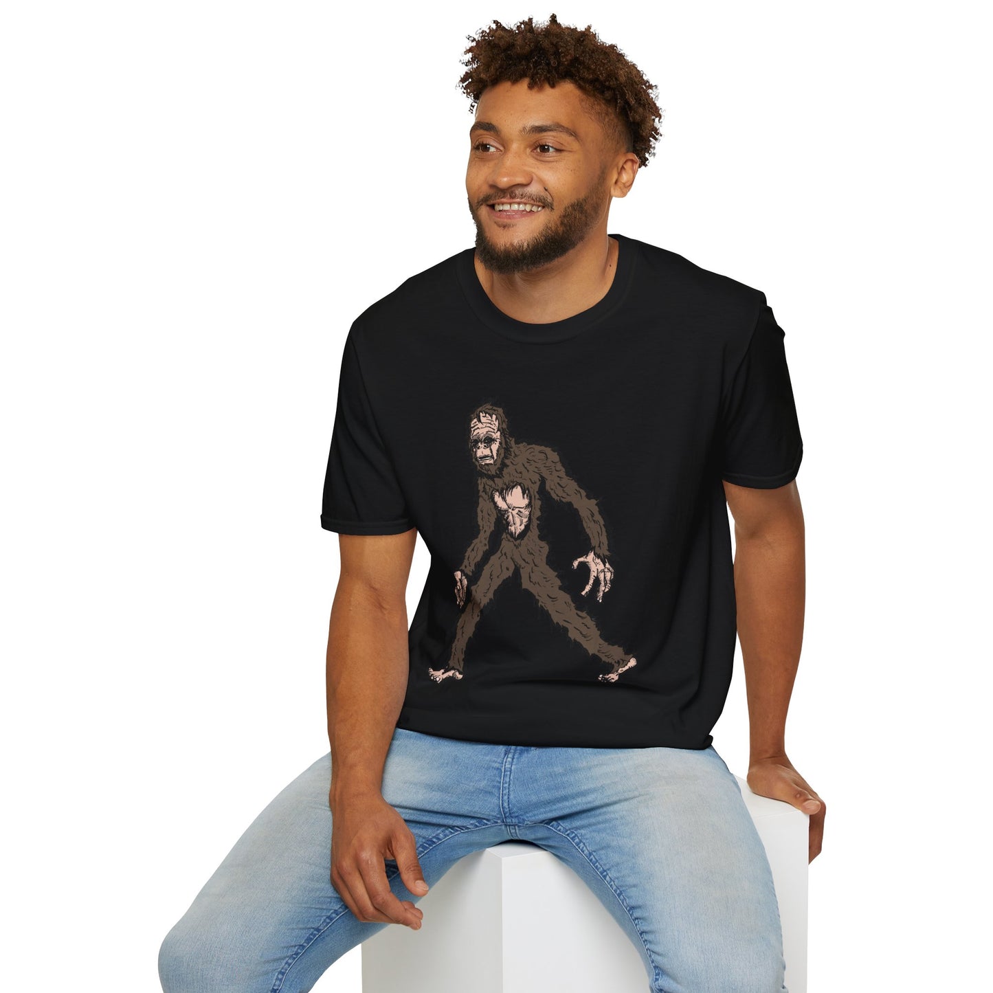 Bigfoot Stroll Unisex Softstyle T-Shirt