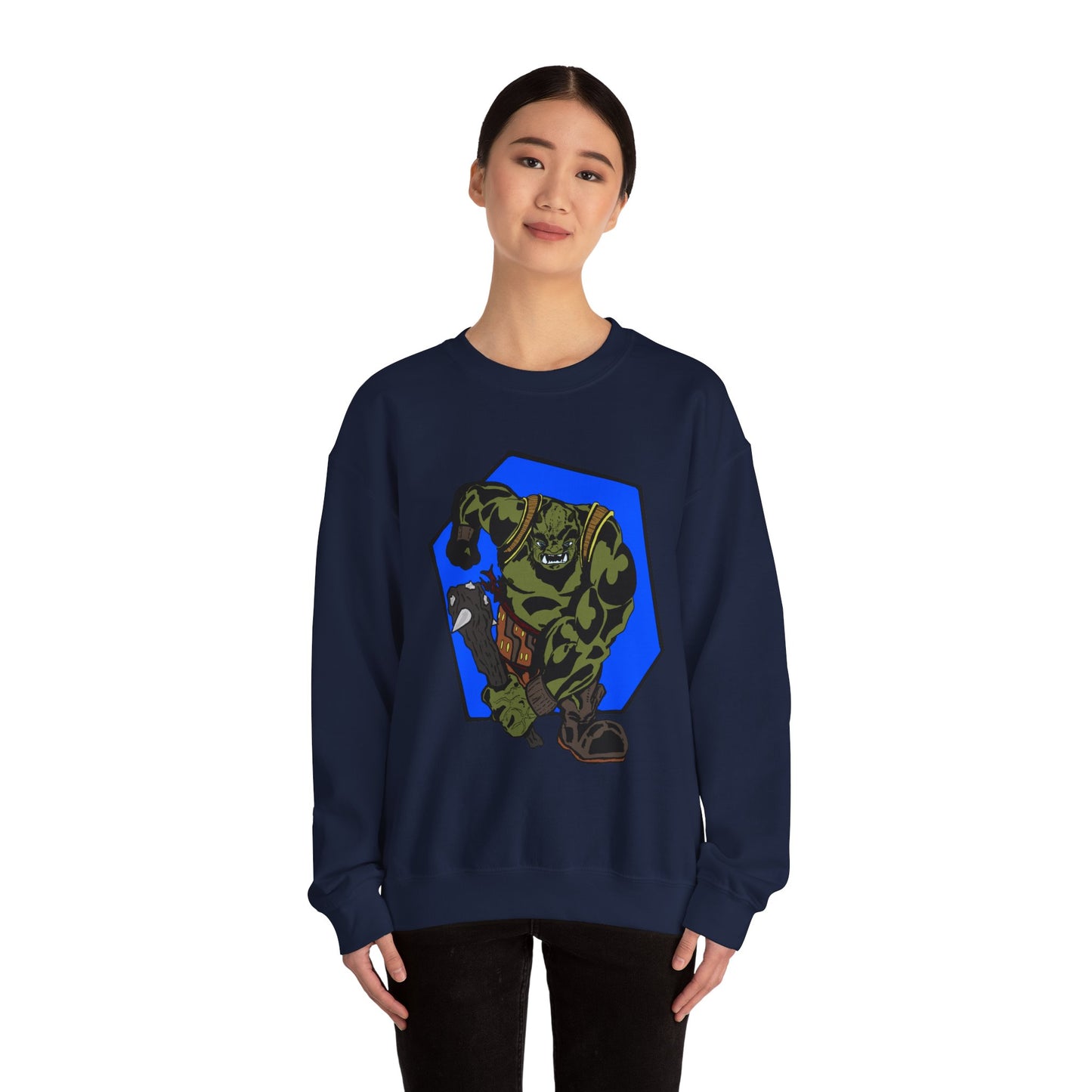 Rampaging Ogre Crewneck Sweatshirt for Marvel Fans