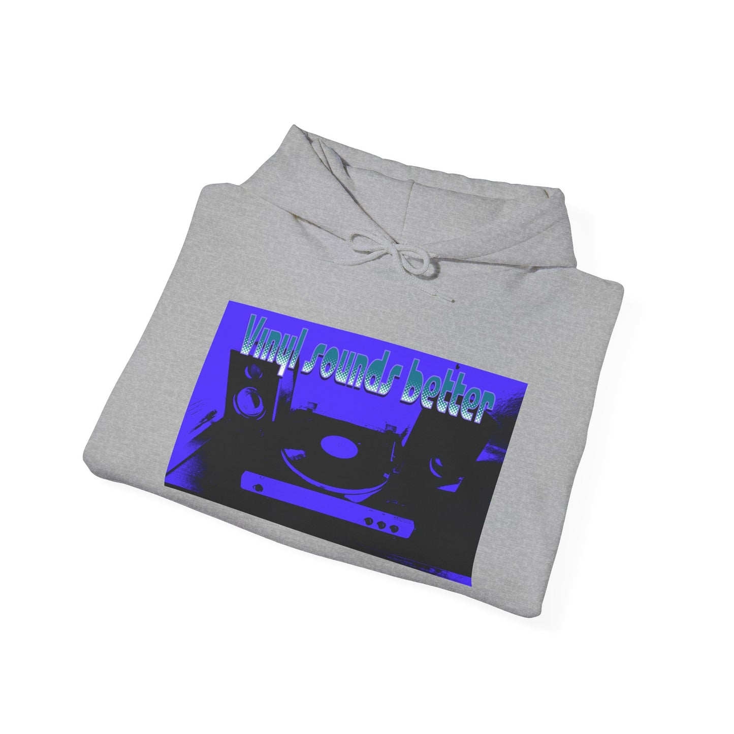 Vinyl Sounds Better Hoodie, Perfect for Music Lovers, Gift for DJs, Casual Wear, Comfortable Sweatshirt, Trendy Music Apparel