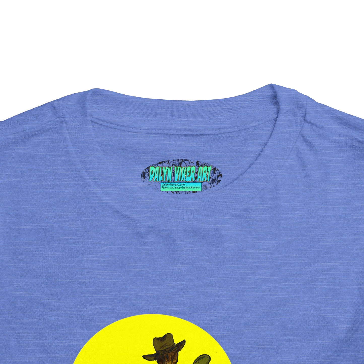 Toddler Tee — Colorful Cowboy Guitar Kids Shirt