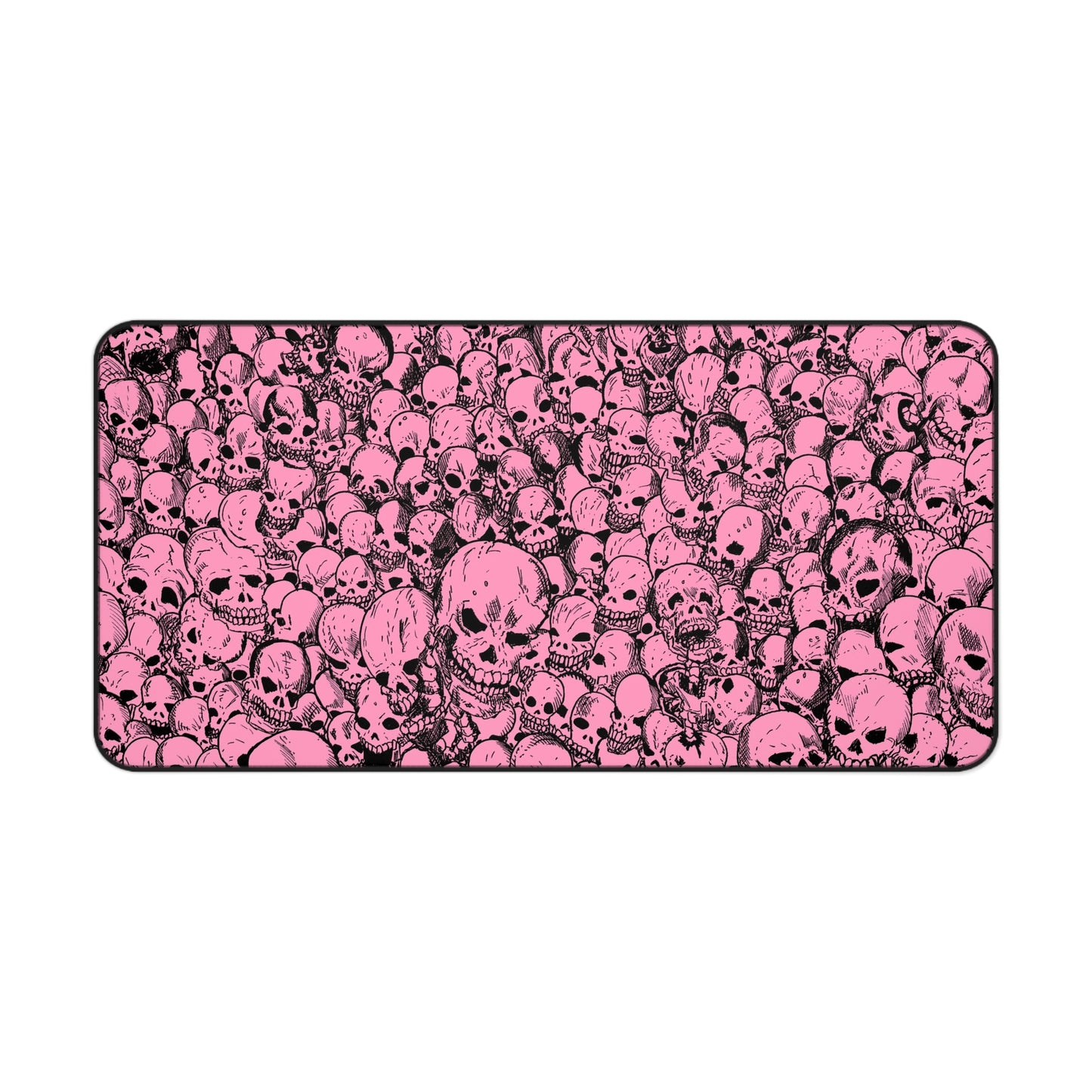 Gathering of Skulls - Pink - Desk Mat