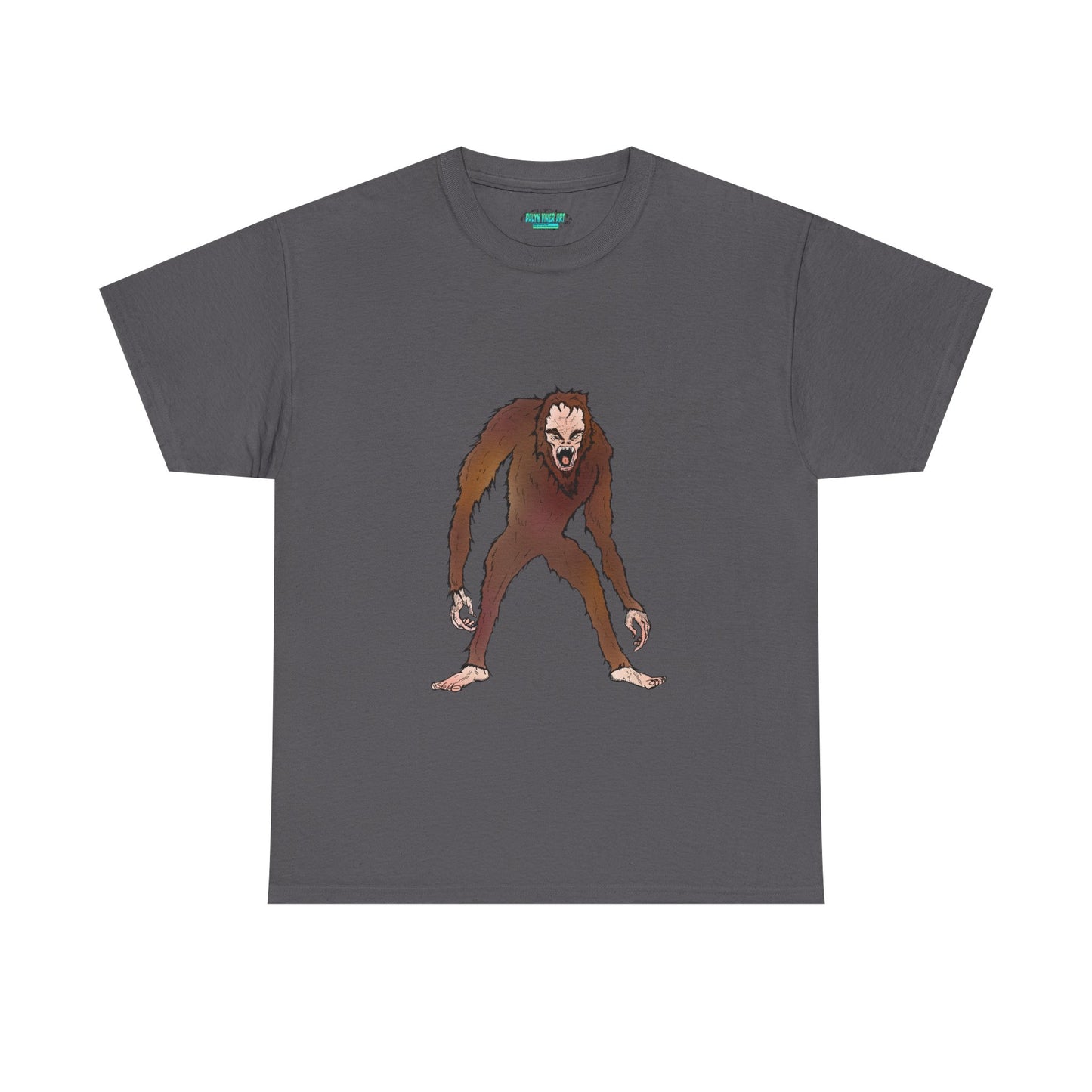 Bigfoot Sketch T‑Shirt — Retro Sasquatch Graphic Tee