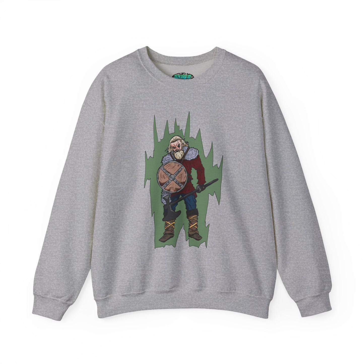 Viking Warrior Sweatshirt - Unisex Heavy Blend Crewneck