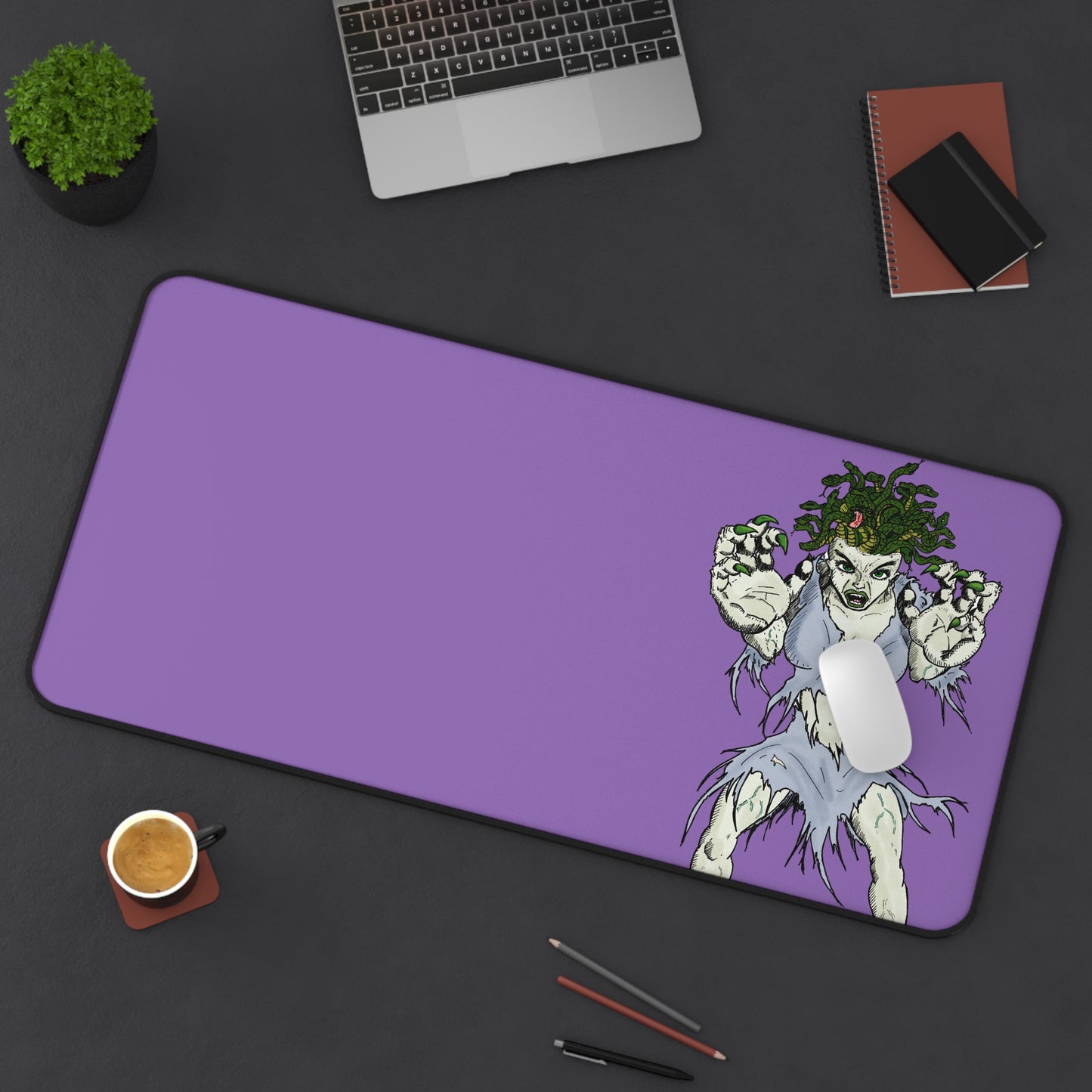 Medusa Assailing Desk Mat