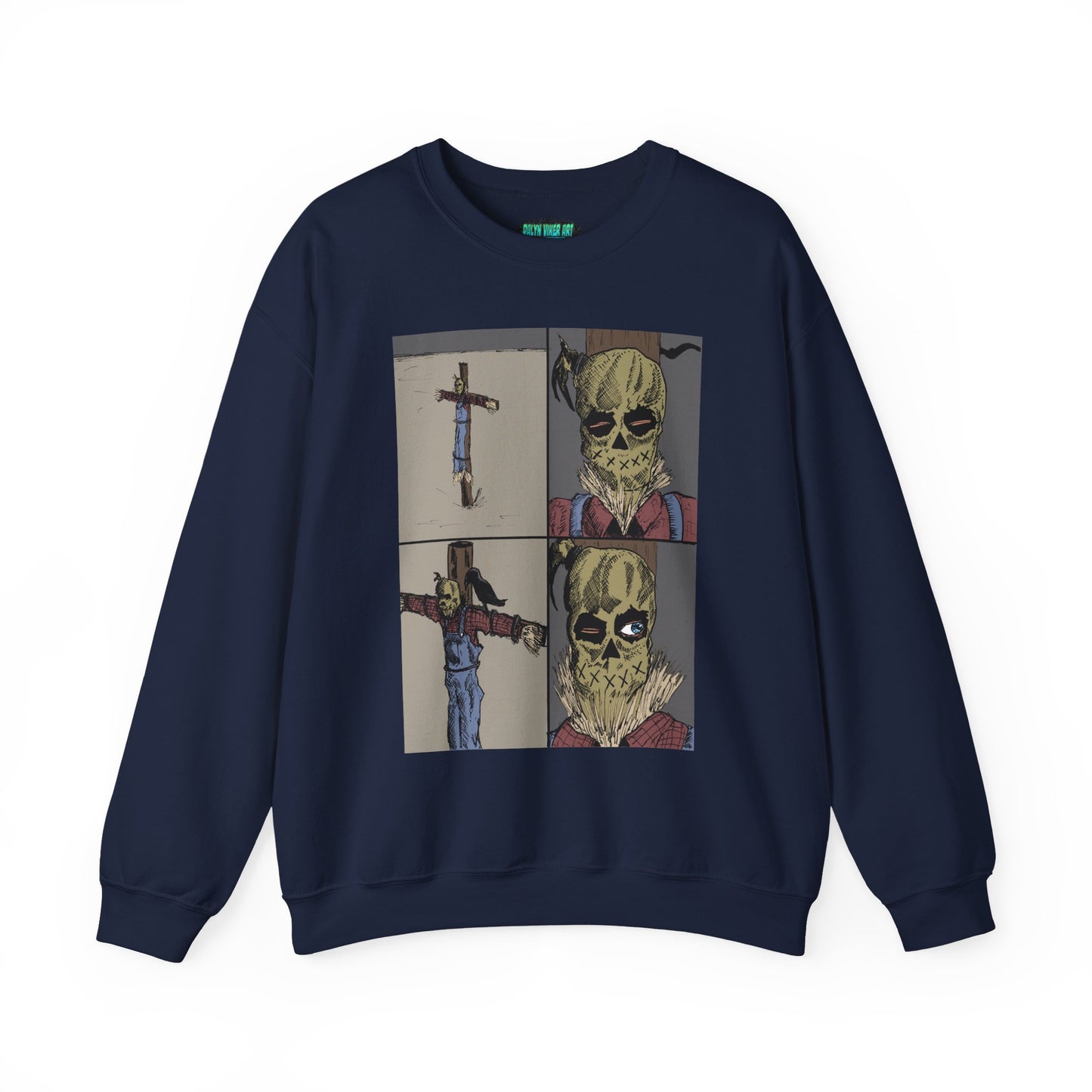 Scarecrow Graphic Crewneck Sweatshirt