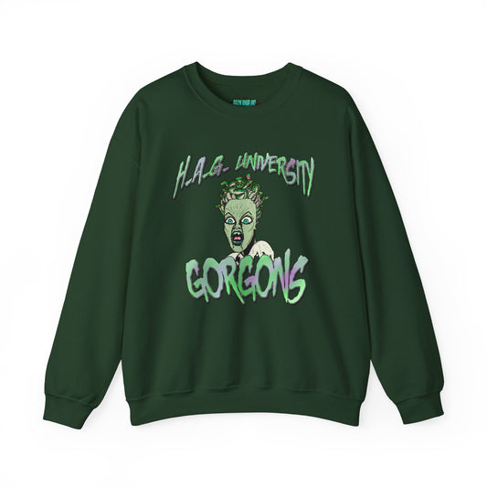 HAG University GORGONS Crewneck Sweatshirt – Unisex Heavy Blend